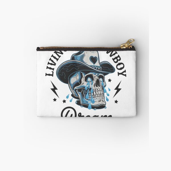 Item preview, Living the Cowboy Dream - Western Skull Art designed and sold by Charlietule.