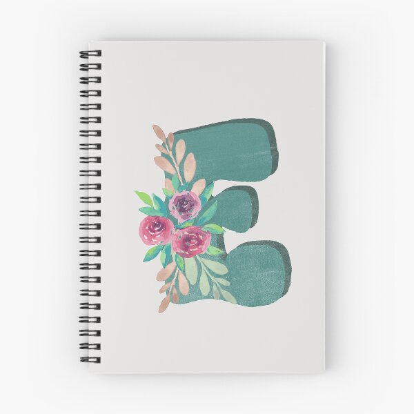 Item preview, Floral Monogram E Design designed and sold by Abbybub.
