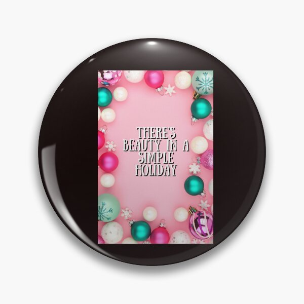 Item preview, "There’s beauty in a simple holiday." designed and sold by CUTESTUFFnow.