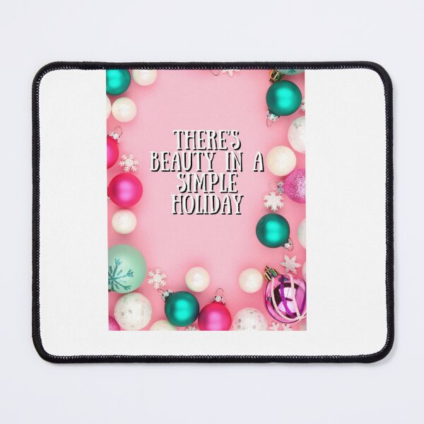 Item preview, "There’s beauty in a simple holiday." designed and sold by CUTESTUFFnow.