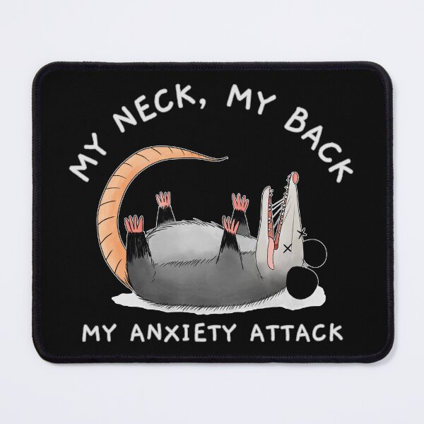 Item preview, My Neck My Back My Anxiety Attack designed and sold by Glint-Design.