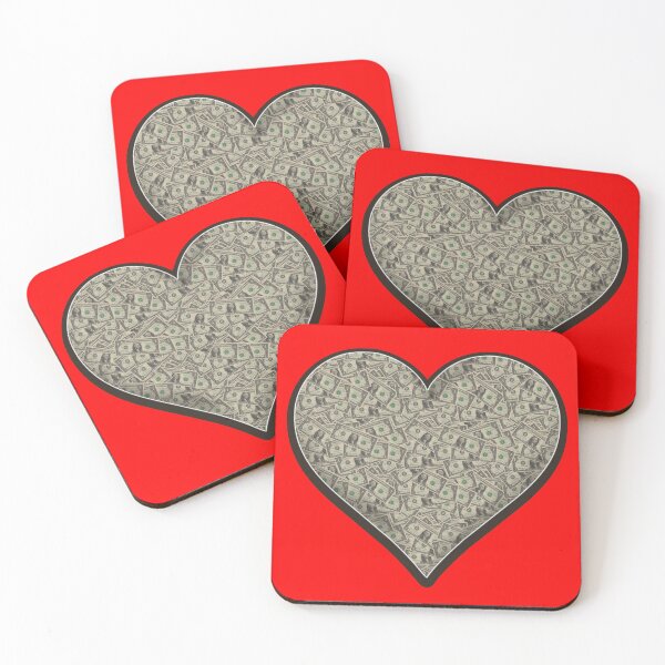 Item preview, Heart US dollars designed and sold by SolarCross.