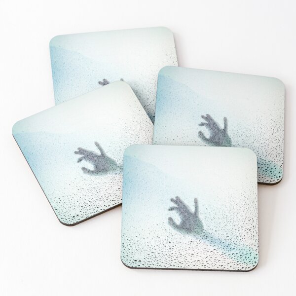 Item preview, Hand through glass with waterdrops  designed and sold by Photopat.