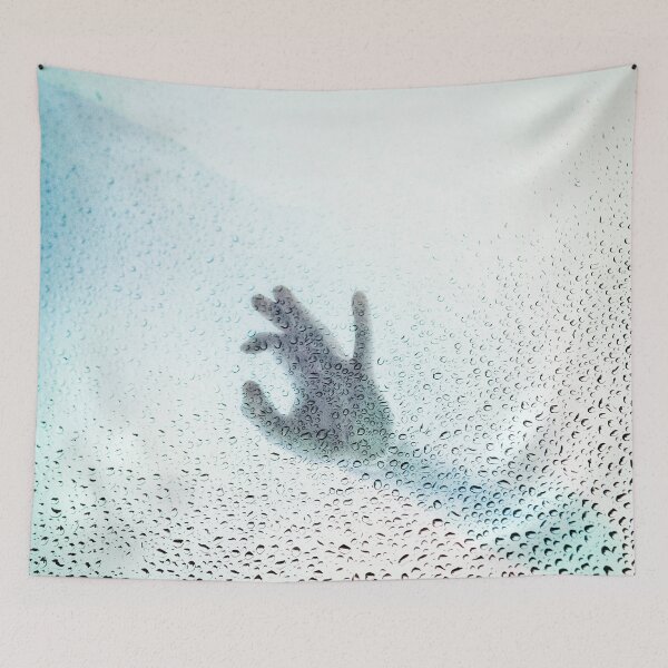 Item preview, Hand through glass with waterdrops  designed and sold by Photopat.