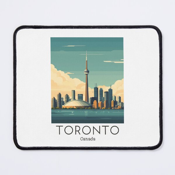 Item preview, A Vintage Travel Illustration of Toronto - Canada  designed and sold by GoodOldVintage.