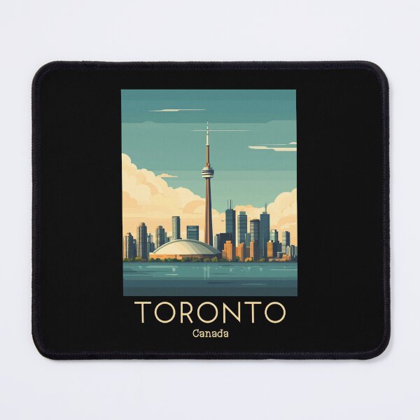 Item preview, Vintage Travel Illustration of Toronto - Canada  designed and sold by GoodOldVintage.