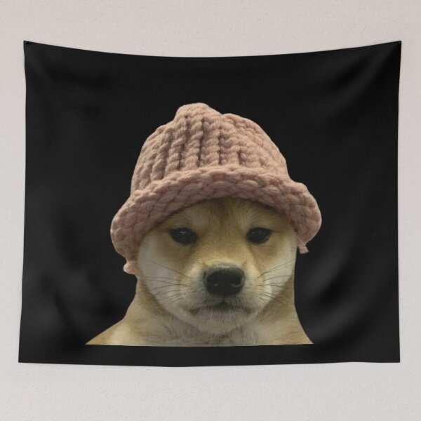 Item preview, Dogwifhat: The Stylish Canine Meme designed and sold by FrenchTouch77.