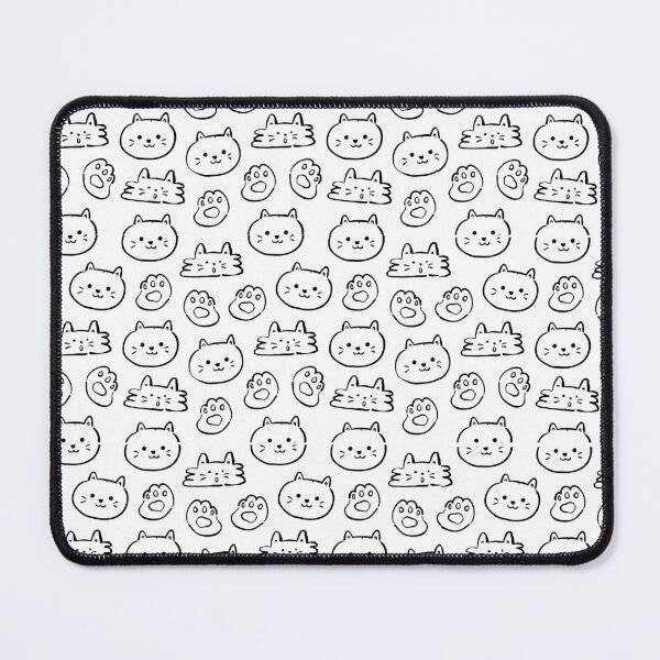 Item preview, Cute Cat Pattern, Doodle Cat Repeat, Kawaii Cat Background, Cat Lover's Pattern, Feline Frenzy Pattern designed and sold by TolgaSal.
