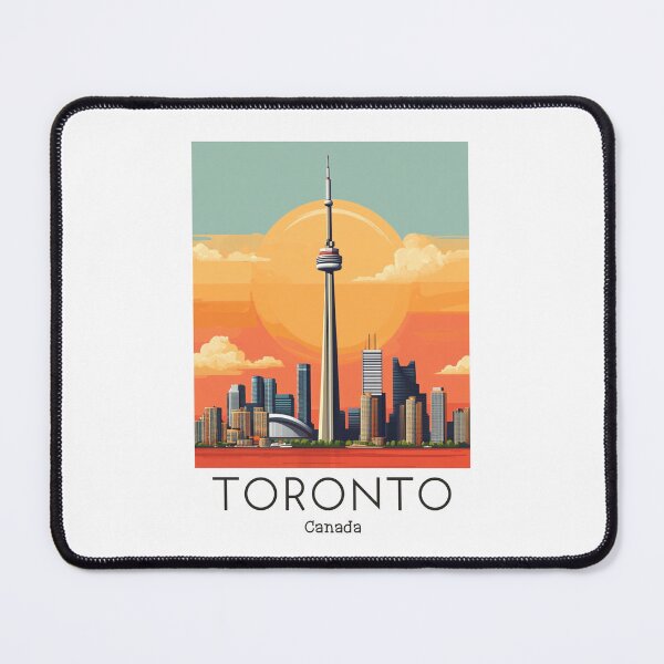 Item preview, A Vintage Travel Illustration of Toronto - Canada  designed and sold by GoodOldVintage.