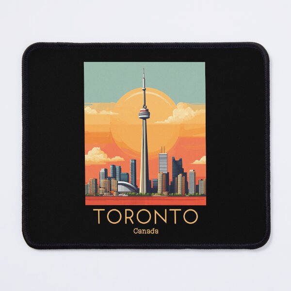 Item preview, Vintage Travel Illustration of Toronto - Canada  designed and sold by GoodOldVintage.