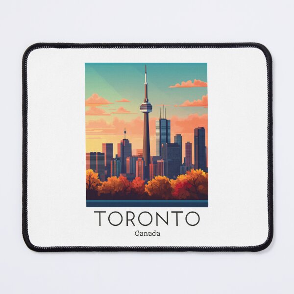Item preview, A Vintage Travel Illustration of Toronto - Canada  designed and sold by GoodOldVintage.