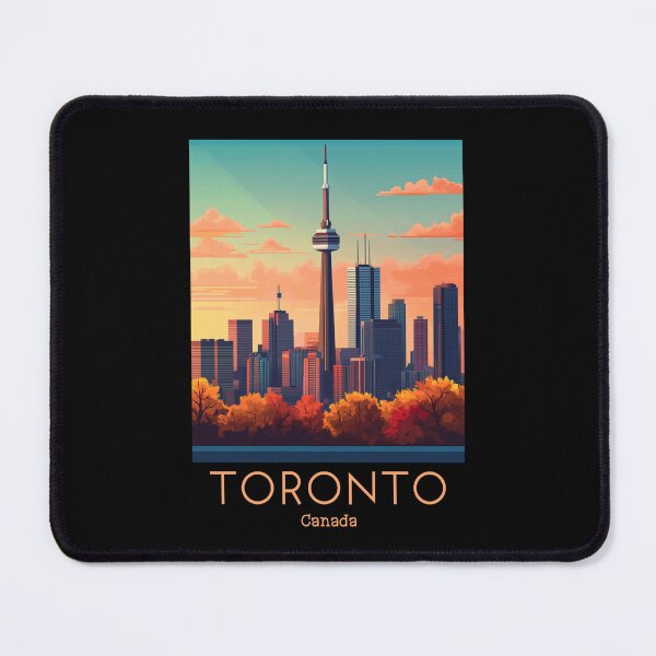 Item preview, Vintage Travel Illustration of Toronto - Canada  designed and sold by GoodOldVintage.