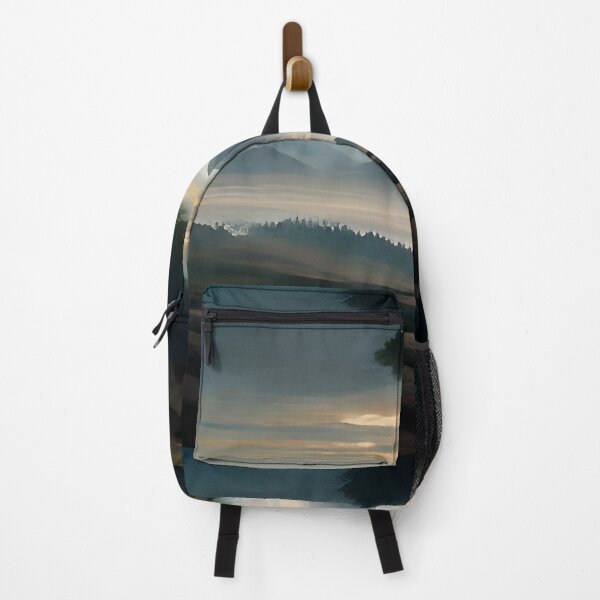 Item preview, Montañas serenas y brumosas al amanecer designed and sold by Amr Siam.