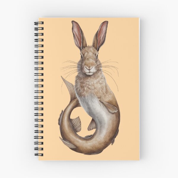 Item preview, unique hybrid creature, with the upper half resembling a rabbit and the lower half transitioning into a fish-like tail designed and sold by 123ks.