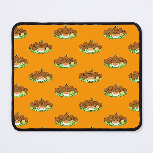 Item preview, “Conch Fritters” Miami Bahamian Food Illustration designed and sold by lovekltart.