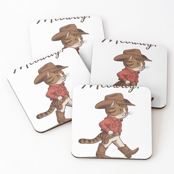 Item preview, Meowdy Cowboy Cat - Moody Days Design designed and sold by Charlietule.