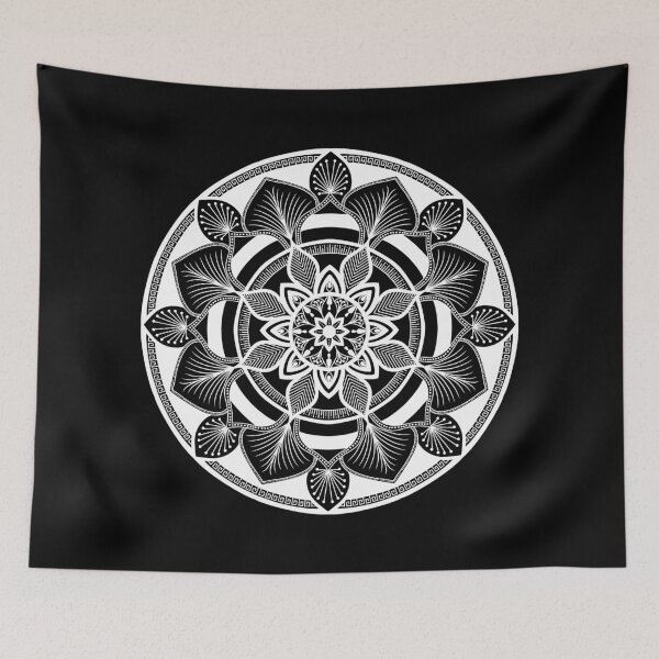 Item preview, White Mandala W136 designed and sold by MbyMorganK.