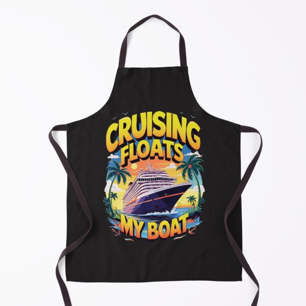 Item preview, Cruising Floats My Boat: Tropical Vibes And Ocean Adventures For Travel Lovers designed and sold by elynne9.