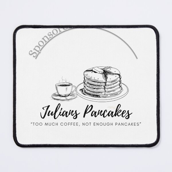 Item preview, BW Julian’s Pancakes designed and sold by Ecchorr.