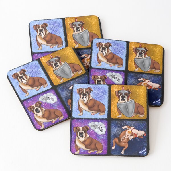 Item preview, 4 Toltec Dogs designed and sold by Themys24.
