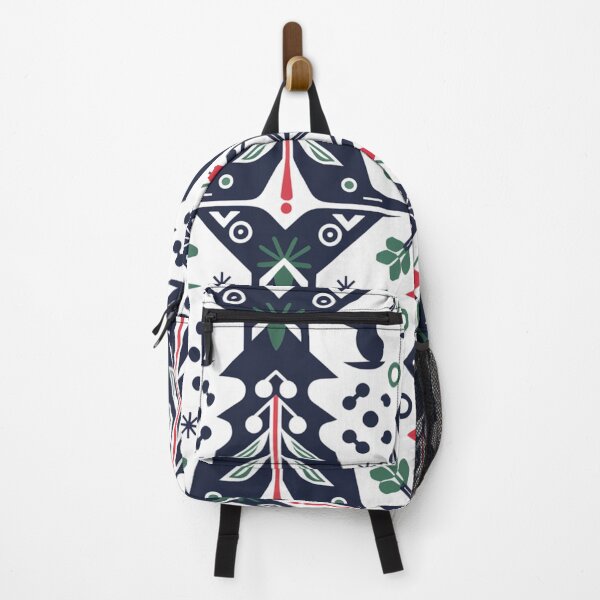 Item preview, Scandinavian Folk Christmas Geometric Pattern designed and sold by pnidesign.