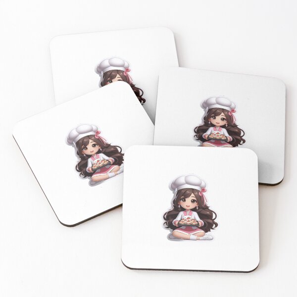 Item preview, Girl chef holding delicious chocolates designed and sold by Chase12921.