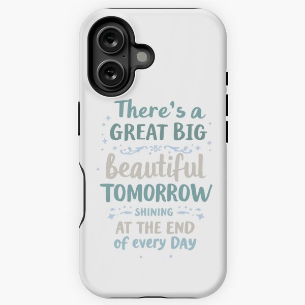 Item preview, Beautiful Tomorrow Retro Inspirational Design | Positive Motivational Quote Art designed and sold by IM Hunter.