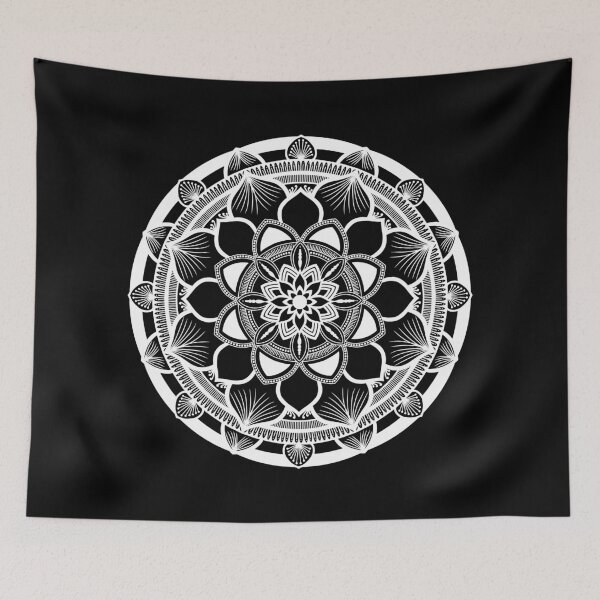 Item preview, White Mandala W138 designed and sold by MbyMorganK.