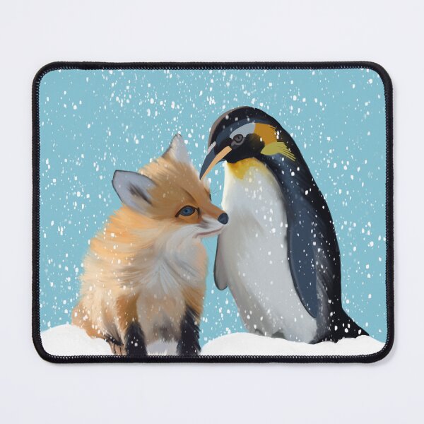 Item preview, Fox and Penguin designed and sold by SB Illustrations1.