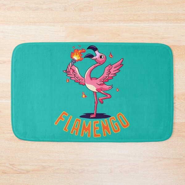 Item preview, Flamengo: The Flamingo Fire Eater designed and sold by Fun Funky Designs.