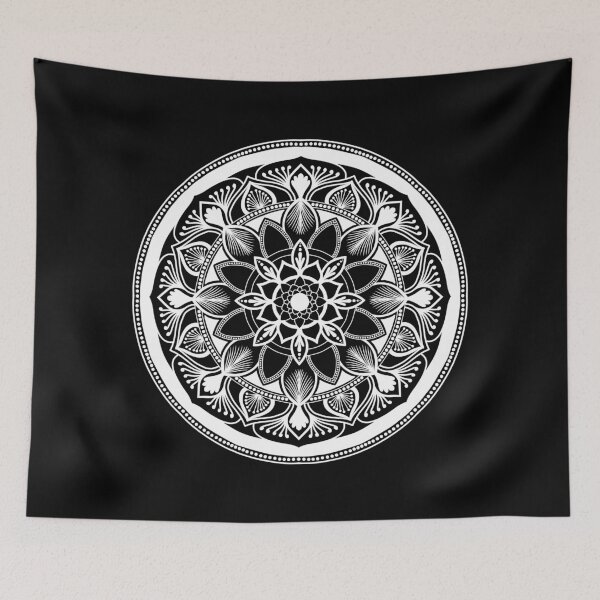 Item preview, White Mandala W139 designed and sold by MbyMorganK.