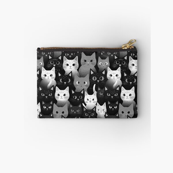 Item preview, Black Cat Seamless Pattern Cute designed and sold by Kubala Designs.