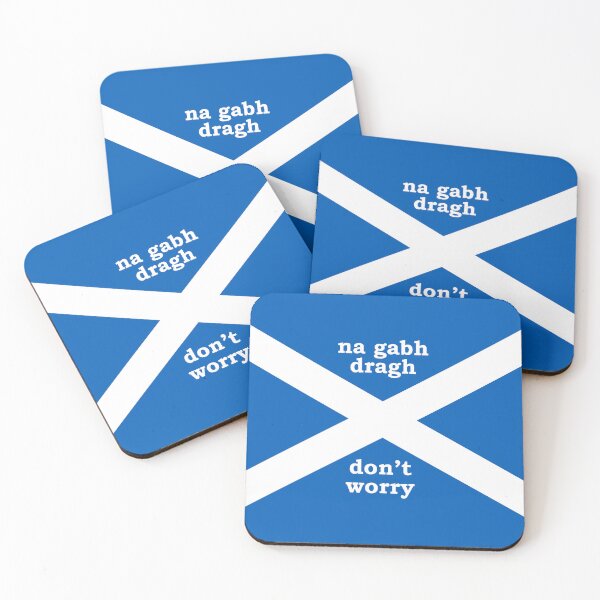 Item preview, don't worry / na gabh dragh (Scottish Gaelic translation)  designed and sold by Mamaidh Made.