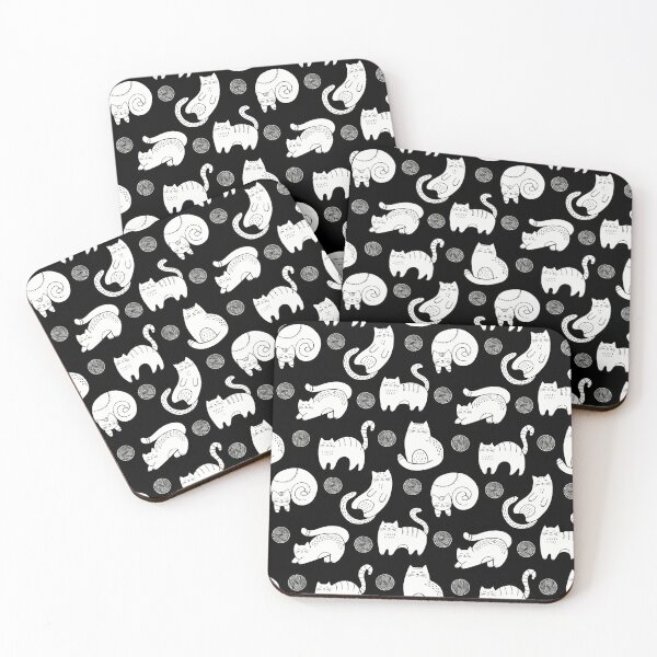 Item preview, Cat Seamless Pattern Cute designed and sold by Kubala Designs.