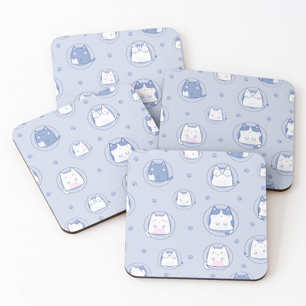 Item preview, Cat Seamless Pattern Cute designed and sold by Kubala Designs.