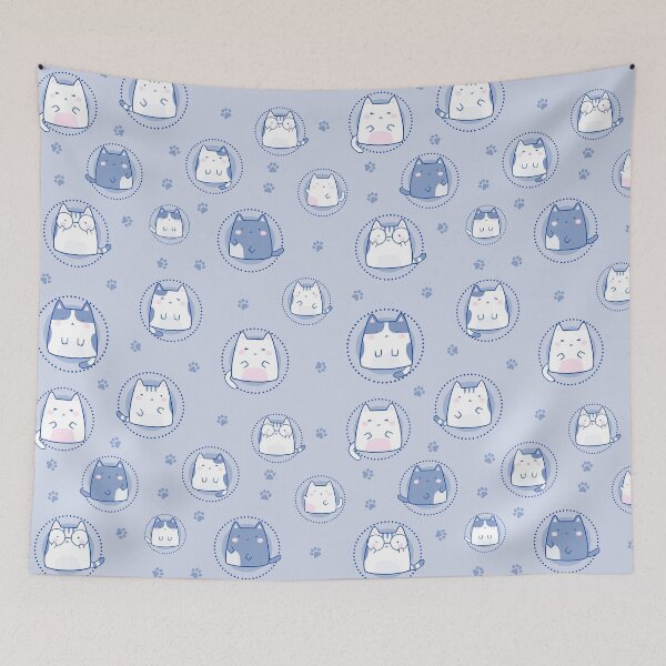 Item preview, Cat Seamless Pattern Cute designed and sold by Kubala Designs.