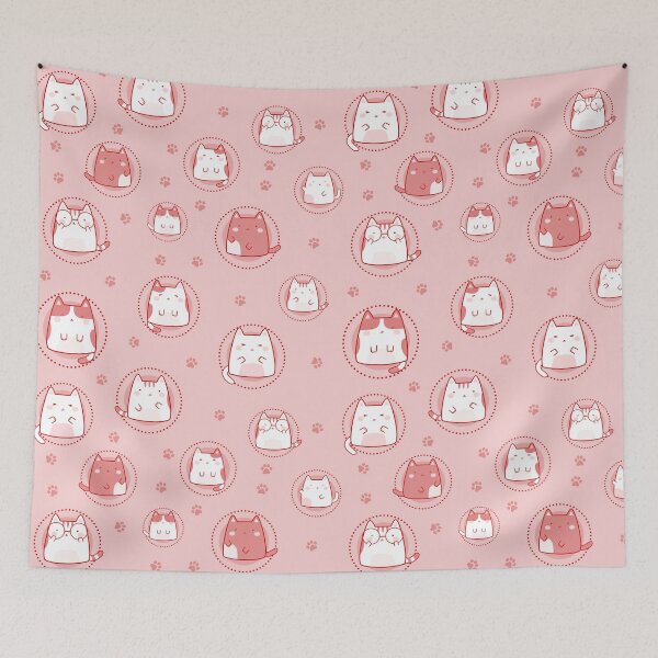 Item preview, Cat Seamless Pattern Cute designed and sold by Kubala Designs.