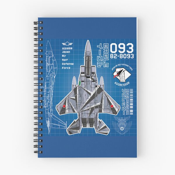 Item preview, JASDF F-15DJ EAGLE FighterJet  AGGRESSOR 093 BP HD 4C Illustration designed and sold by MIL-ART-JPN.