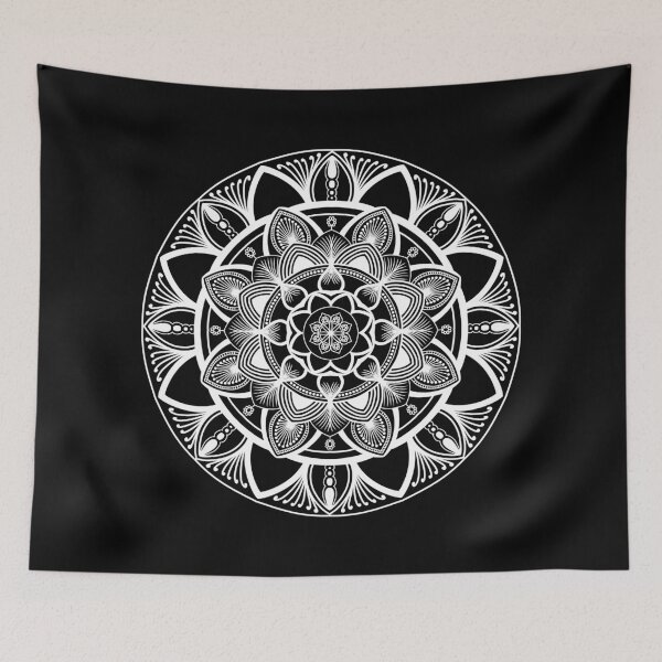 Item preview, White Mandala W141 designed and sold by MbyMorganK.