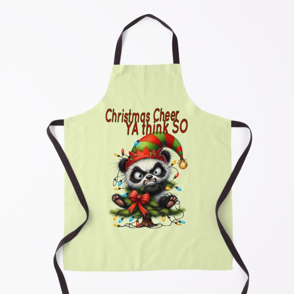 Item preview, Angry sarcastic christmas panda designed and sold by LoneAngel.