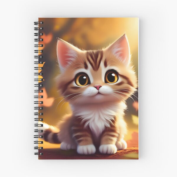 Item preview, Gatito anime de otoño entre las hojas designed and sold by DoctorDon.