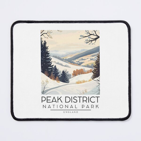 Item preview, A Vintage Illustration of Peak District National Park - England designed and sold by GoodOldVintage.