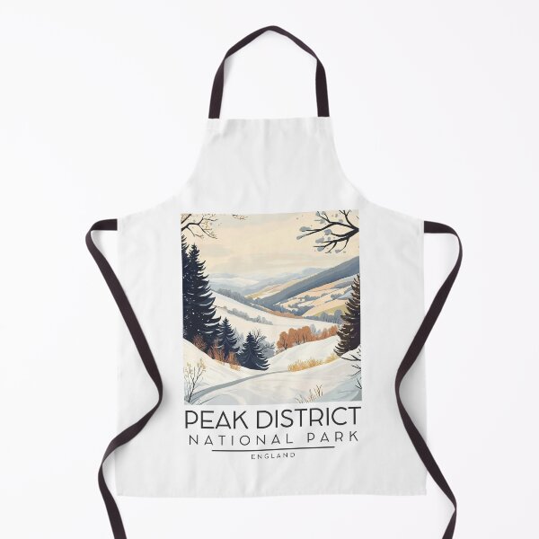 Item preview, A Vintage Illustration of Peak District National Park - England designed and sold by GoodOldVintage.
