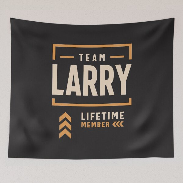 Item preview, Team Larry Lifetime Member Funny Name Larry designed and sold by cidolopez.