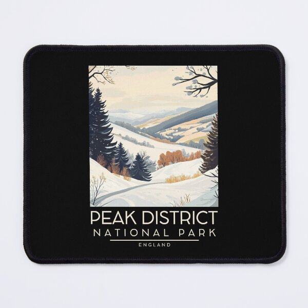 Item preview, A Vintage Illustration of Peak District National Park - England  designed and sold by GoodOldVintage.