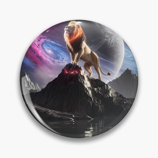 Item preview, Interstellar Lion: King of the Cosmos designed and sold by ART ATTACK ZONE.