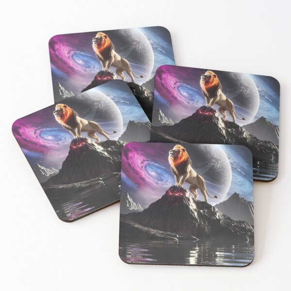 Item preview, Interstellar Lion: King of the Cosmos designed and sold by ART ATTACK ZONE.