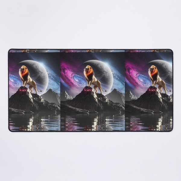 Item preview, Interstellar Lion: King of the Cosmos designed and sold by ART ATTACK ZONE.