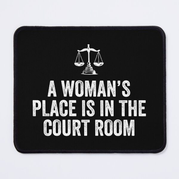 Item preview, A Woman's Place Is In The Court Room - Law Attorney Student Graduation Gift designed and sold by zhilwahesani.