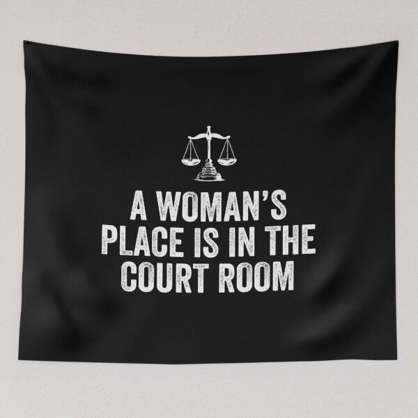 Item preview, A Woman's Place Is In The Court Room - Law Attorney Student Graduation Gift designed and sold by zhilwahesani.